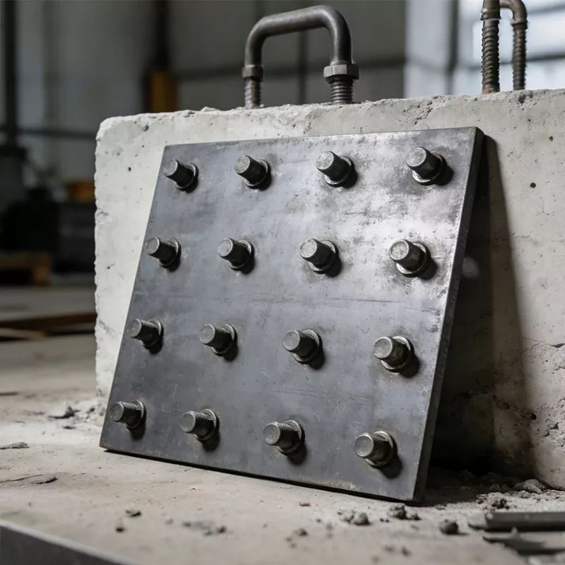 Ενσωματωμένη πλάκα από χάλυβα