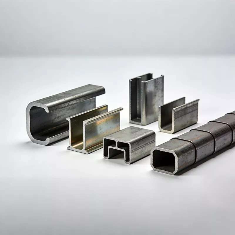 Lightweight roll formed steel sections for building systems
